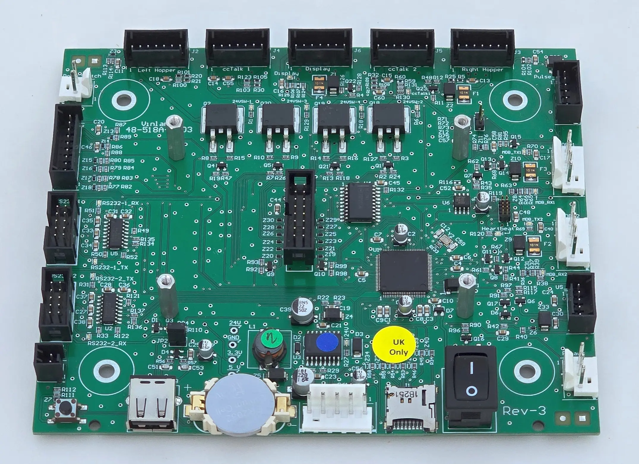 Vending machine controller board